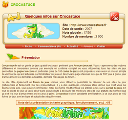 Exemple présentation de Astuces-jeux.net