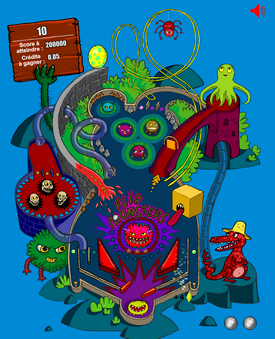 Jeu flipper de Binbango.com