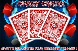 Ticket Crazy Cards de CrazyGold