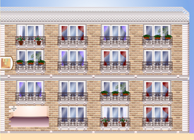 La Maison de Doll and the city