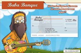 Ticket Baba Banque de Funnykdo