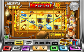 Jeu Jackpot Gold de Gooprize.com