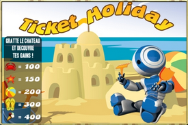 Ticket Holiday de Gratte-TV.com