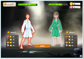 Exemple duel sur Hero-Zero