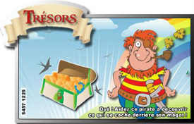 Ticket Trésors de Kdopirates