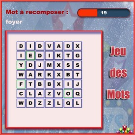 Jeu des mots de Lesloulys