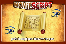 Ticket Momiescript de Momiecado.com
