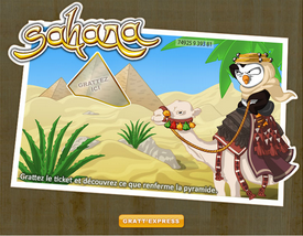 Ticket Sahara de Prizee