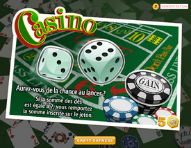 Ticket pour gagner 5000 euros !