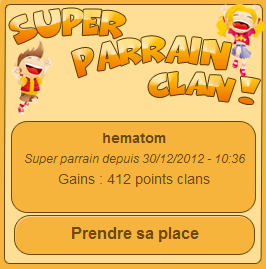 Super parrain clan de Recreland.com