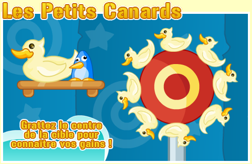 Ticket les petits canards de Tirocado