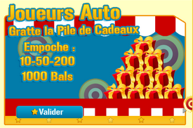 Ticket Joueurs auto de Tirocado