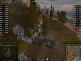 Sur le terrain de World of Tanks