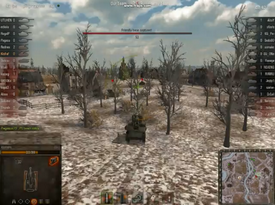 Sur le terrain de World of Tanks